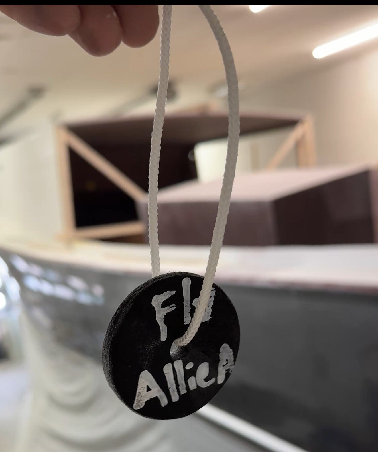 FV Allie A Christmas Ornament