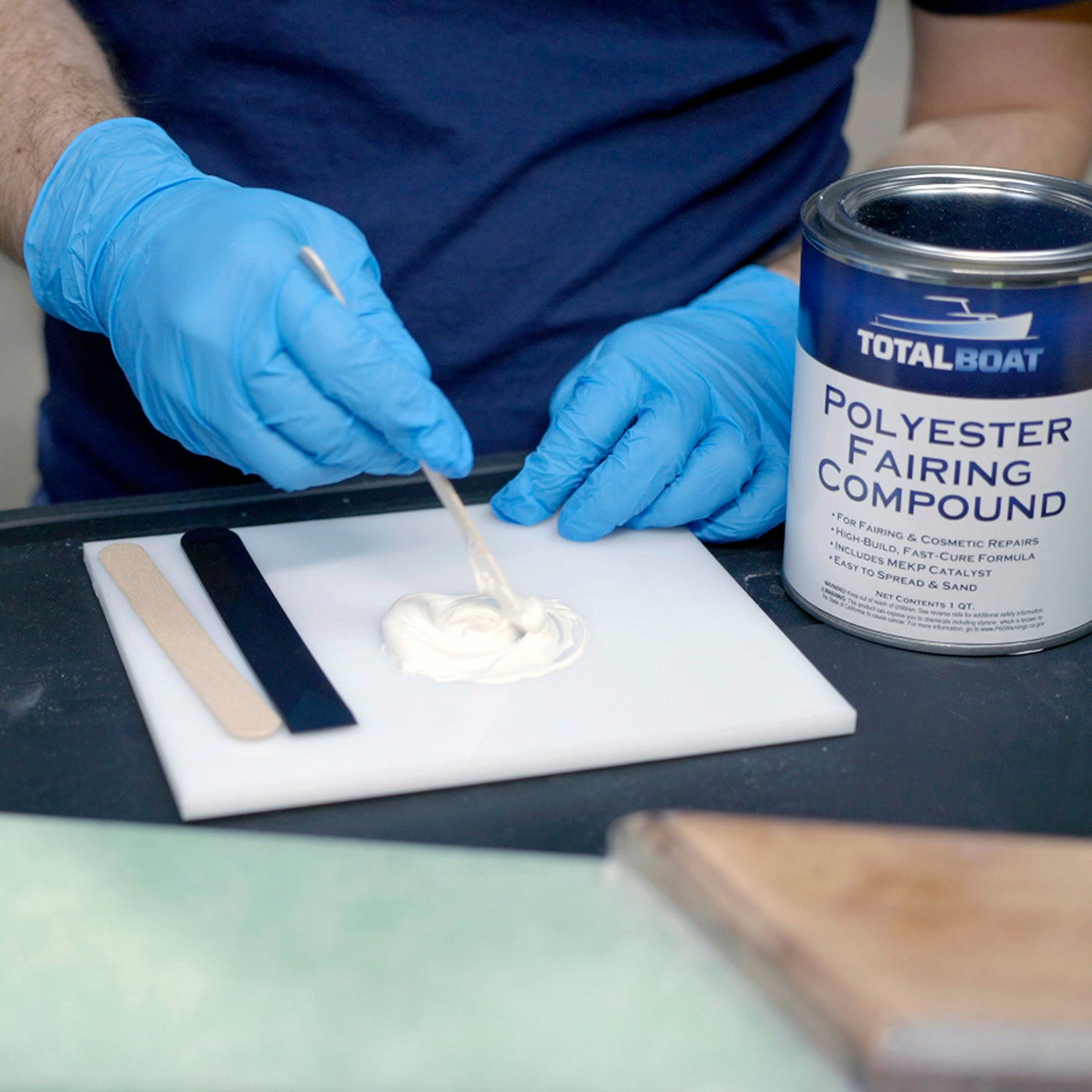 Using Fairing Compound Polyester Fairing Compound | Jacob Knowles